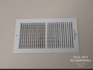 Screening Your HVAC Supply Ducts – A Big Mistake for Scorpion & Pest Control!