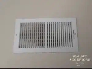Screening Your HVAC Supply Ducts – A Big Mistake for Scorpion & Pest Control!