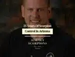 25 Years of Scorpion Control in Arizona