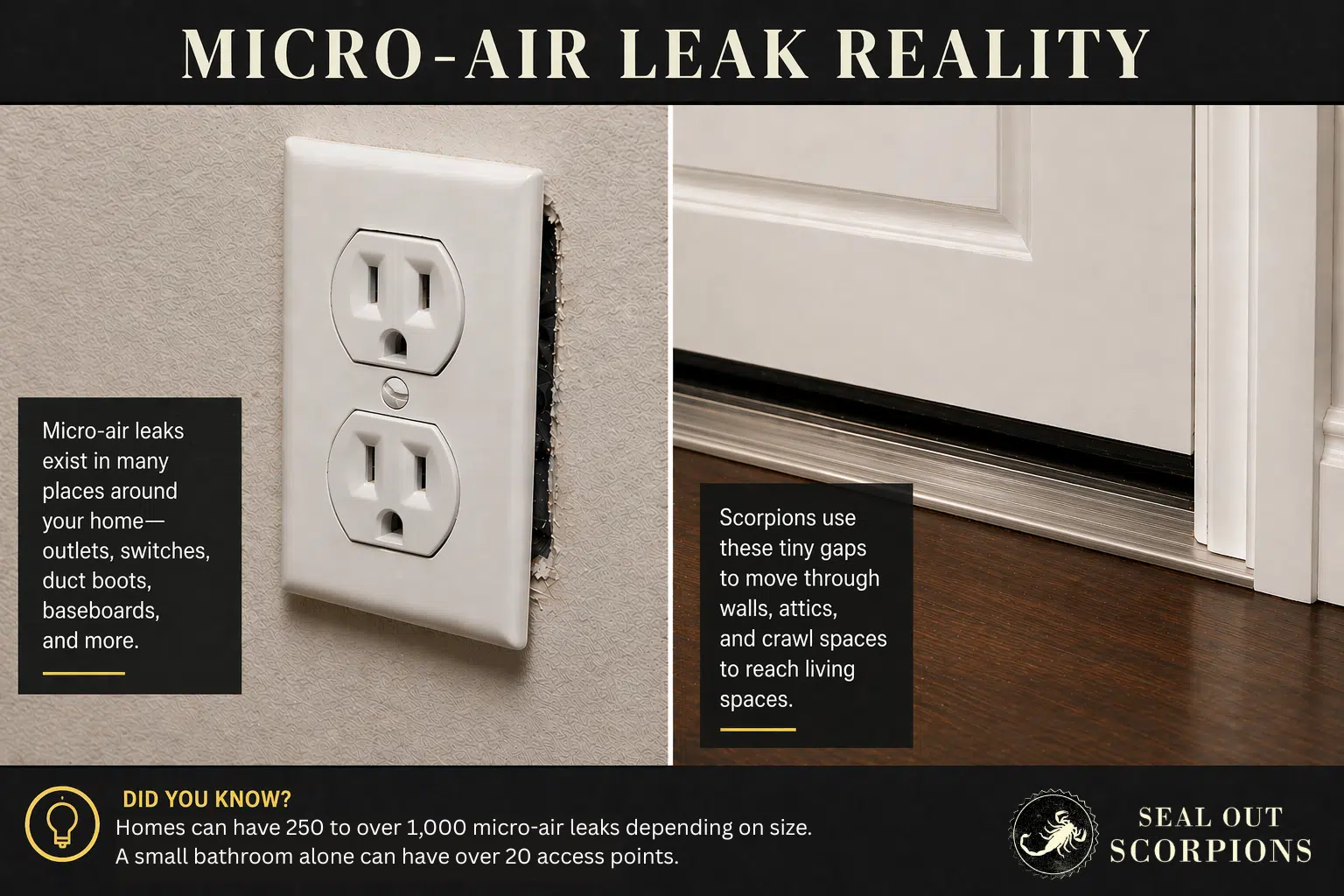 Micro Air Leaks Creating Hidden Structural Entry Points