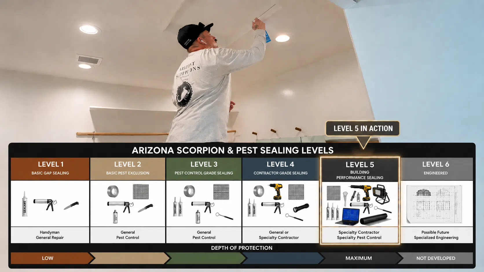 Level 5 Building Performance Sealing In Arizona