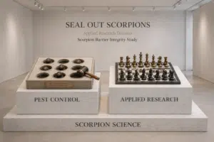 Generic Scorpion Control vs. Prescriptive Scorpion Risk Management